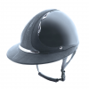 Kask Antares Shagreen Premium Glossy Eclipse - szeroki daszek - Szary
